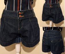 Trf Denim Rules Blue Denim Shorts