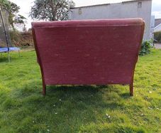 Fabric couch