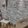 3D Wall Panels with Dark Grey Brick Design 10 pcs EPS Image 3