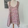 Vintage Y2K Avoca Anthology two piece, silk and jersey maxi dress, with silk and lace tunic top S 10 12 Image 4