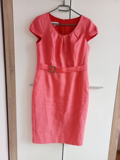 Occasion Dress With Matching Blazer Size Uk 12