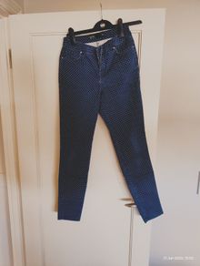 Poka dot jeans