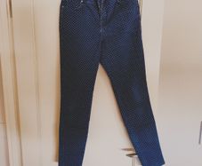 Poka dot jeans