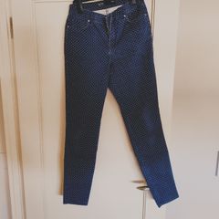 Poka dot jeans