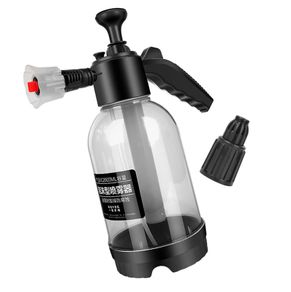 Handheld Foam Sprayer for Car Wash Air Pressure Sprayer Plastic Disinfection Water Bottle Car Book Tools 2L
