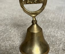 Vintage Brass Horseshoe Shaped Bill