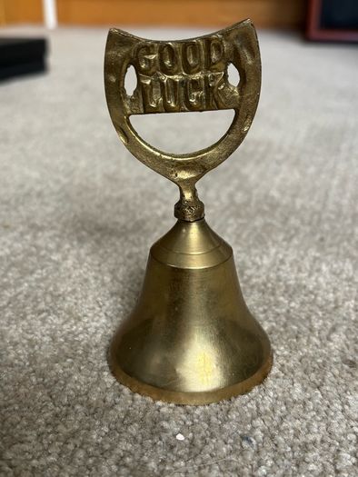 Vintage Brass Horseshoe Shaped Bill