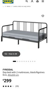 Ikea Fryesdal Sofa Bed