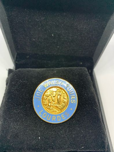 Vintage Lourdes Medal