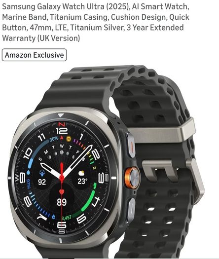 Samsung Galaxy ultra watch unwanted gift brand new
