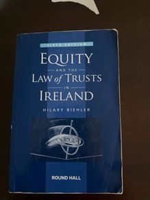 Equity and the Law of Trusts in Ireland