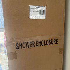 800 mm quadrant enclosure and tray