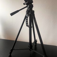 PrimePhoto Full-Size Camera Tripod with Pan/Tilt Head & Quick-Release Plate