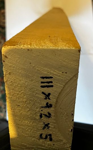 18 years stocked maple wood log for guitar/bass neck