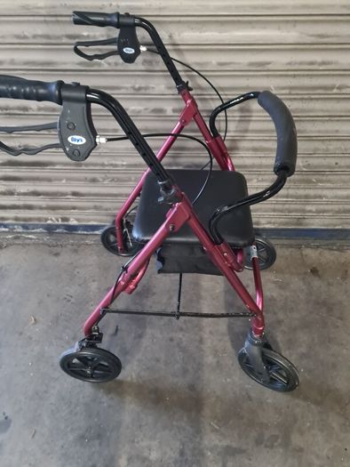 Lightweight Foldable walking aid rollator