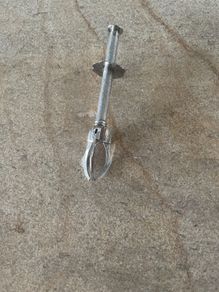 Vintage French Silver Plated Bar Tongs: Ice Cube Grabber