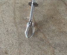 Vintage French Silver Plated Bar Tongs: Ice Cube Grabber