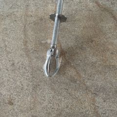 Vintage French Silver Plated Bar Tongs: Ice Cube Grabber