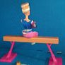 Barbie gymnast & set Image 3