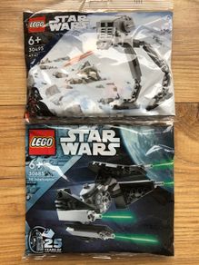 Lego Star Wars: AT-ST & TIE Interceptor Polybag Bundle