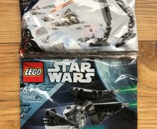 Lego Star Wars: AT-ST & TIE Interceptor Polybag Bundle