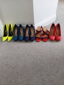Size 6 high heels