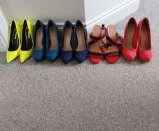 high heels