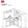 Wooden Play Kitchen Image 2