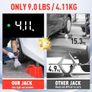 Electric Hydraulic Car Jack Kit 5Ton 12V,Ultra-Portable Auto Vehicle Lift with 6.1-17.7" Range for SUV/Sedan/Truck Repair,Floor Jack for Tire Change,Lightweight for Easy Storage Image 7