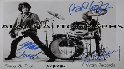 Sex Pistols Autograph's