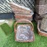 Wicker Flower pots Image 2