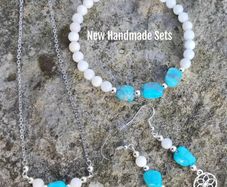 Handmade gemstone jewelry sets