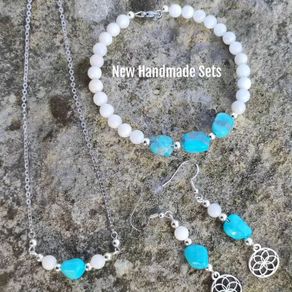 Handmade gemstone jewelry sets