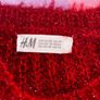 Red H&M christmas jumper 6-8yrs Image 2
