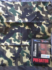 Predator Figure and Bandana