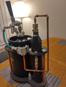 Coffee and beer Keg