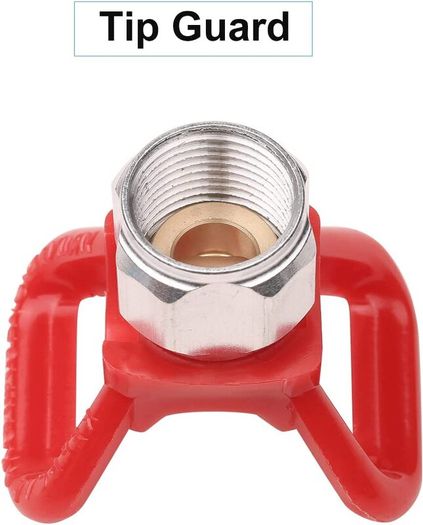 7/8-Inch Universal Spray Guide Accessory Tool for Wagner for Wagner Airless Paint Sprayer with Anti-Splash Baffle
