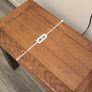 wooden side table Image 5