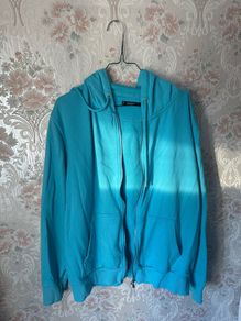Blue zip up hoodie