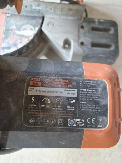 Evolution R255SMS 255mm Sliding Mitre Saw