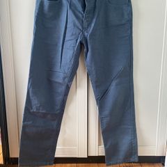 Next Men's Blue Grey Straight fit Chinos 36R