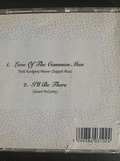 Mary McEvoy. Love Of Common Man.Single.