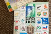 Very Rare 1999 Ireland v USA - Rugby World Cup Pool E Programme &amp; Match Ticket