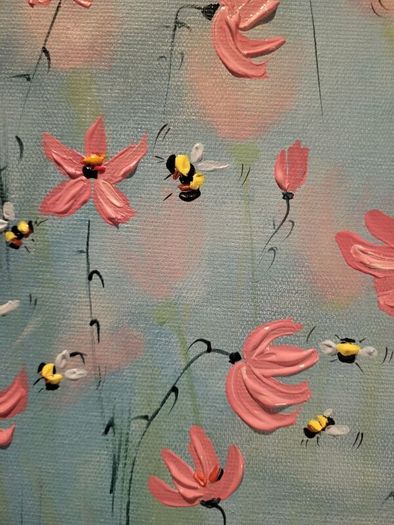 Acrylic on canvas!