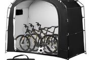 Bike Storage Tent sheds for Outdoor,Waterproof Anti-UV Bike Storage Tent Bicycle Motorcycle Shed Shelter Outdoor Backyard Steel Frame PE Cover Zipper, Cabin