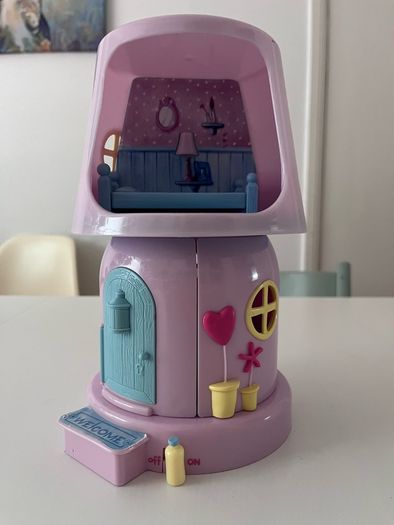 night light teddy bear house