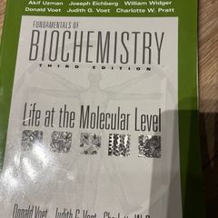 Fundamentals of Biochemistry 3rd edition student companion