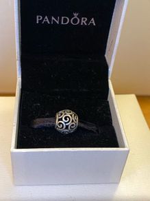 Pandora Swirl Ocean Breeze charm
