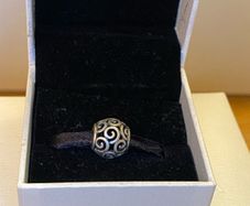 Pandora Swirl Ocean Breeze charm