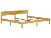 Bed Frame Solid Mango Wood 200 cm